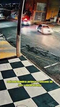 Clash between police and criminal in Cuiabá