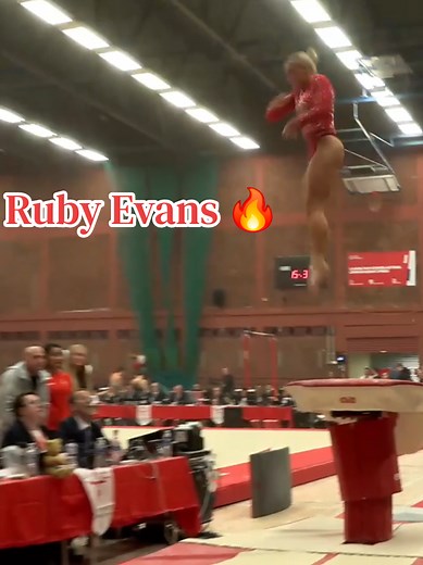 Ruby Evans' Stunning Vault Performance at Welsh Gymnastics 2026