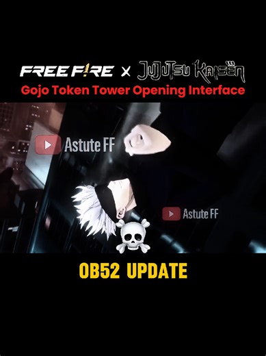 Satoru Gojo Token Tower Free Fire Bundle Interface