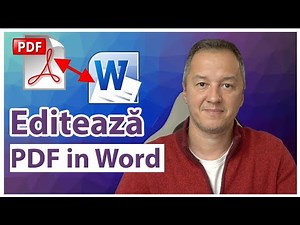 ✍️ Cum să editezi un PDF cu Microsoft Word 📄 | Tutorial pas cu pas