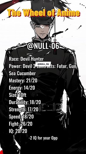 Replying to @Null-06 Next Solo Leveling !!! #spin #wheel #anime #manga #wheelspin #thewheelofanime #animewheel #wheeloffaith #chainsawman #makima