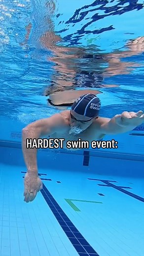 Share your hardest swimming experience below⬇️⬇️⬇️ #swimmerschallenge #swimevents #ironman #swimmerslife #swimingpool | Effortless Swimming