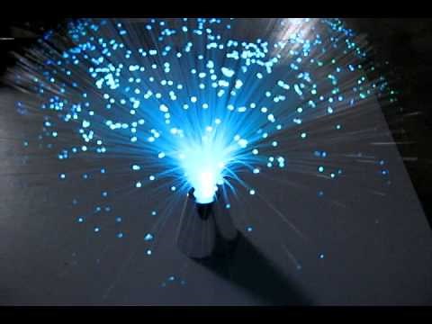 Revolving Multi-Color Fiberoptic Light