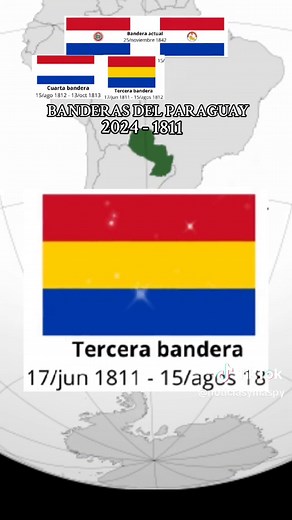 Banderas del Paraguay: Historia y Significado de las 4 Banderas