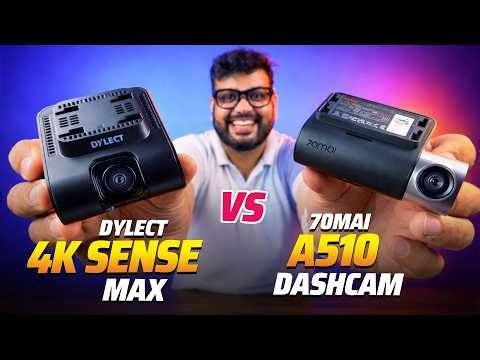 BEST Dual Channel Dashcam in 2026 🚗 Dylect Sense 4K Max vs 70mai A510!!