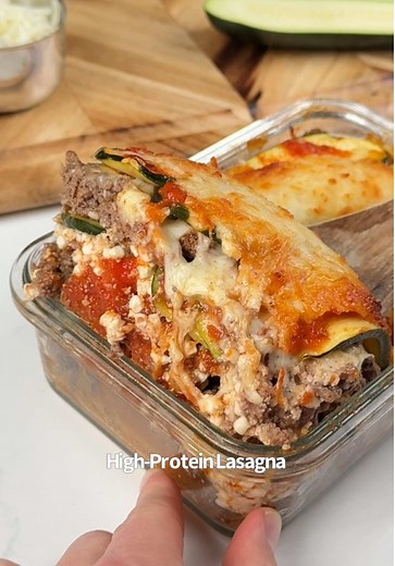 High Protein Zucchini Lasagna Recipe for Healthy Eating