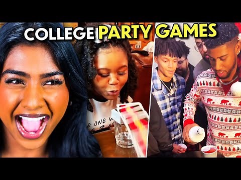 College Kids Try Not To Fail - Craziest College Party Games!