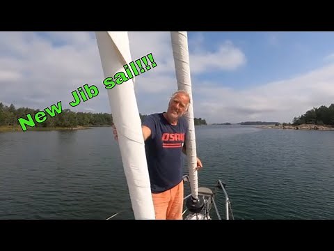 Wow! New sail and selftacking system.