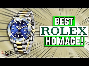 MUST HAVE Rolex Submariner Homage | Lige Watch Review (AliExpress)