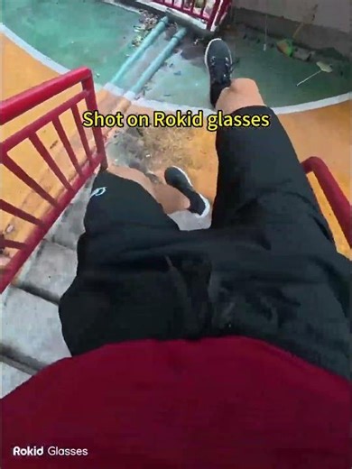 A new first-person shooting technique #rokidglasses #rokid#chongqing