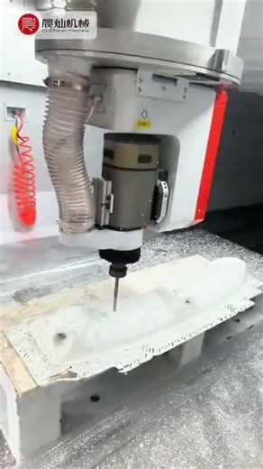 Precision 5-Axis CNC Router Machining Plastic Mould Milling #5axiscnc #engineering