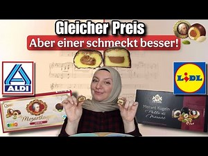 Ich teste die Eigenmarken von Aldi und Lidl | Mozartkugeln im Test | Discounter Check