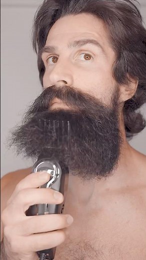 Beard Trimmer Guards Explained | #8 to #1 Length Comparison #beard #haircut