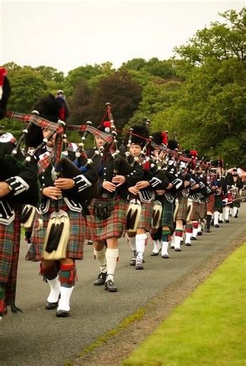 1.9K views · 74 reactions | Marching in perfect rhythm, these pipers...