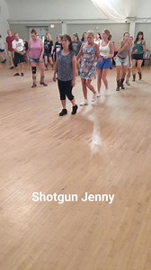 8.8K views · 144 reactions | Tuesday night line dancing at Sunnybrook Ballroom in Pottstown PA with DJ Dan Line Dance Page The dance is Shotgun Jenny choreographed by Kathy Kelley Brown Music is Shake It by The Lacs #linedancing #linedance #dancereels | Dora and Gary's Line Dancing Page | Facebook