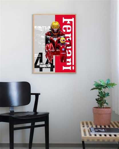 Lewis Hamilton Poster - Formula 1 Wall Art Digital Download, High Resolution F1 Sports Print, Ferrari - Etsy Canada