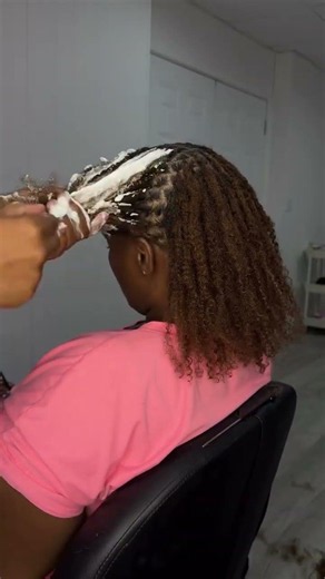 HOW TO:DIY Micro loc extensions with #4 color hair#twist #braids #naturalhair #hairstyle #curlyhair