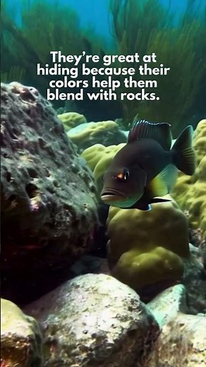Rockfish: Masters of Camouflage | Sea Creature Facts for Kids #Rockfish #naturesafari