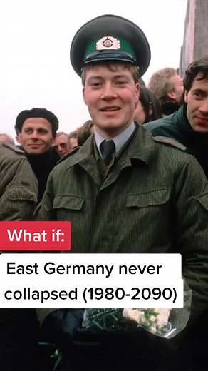 Exploring East Germany's Hypothetical Continuation: 1980-2090