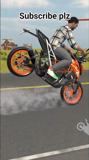 “KTM Duke 390 Extreme Stunt Mode ON! 🏍️🔥 New Update = New Power!”