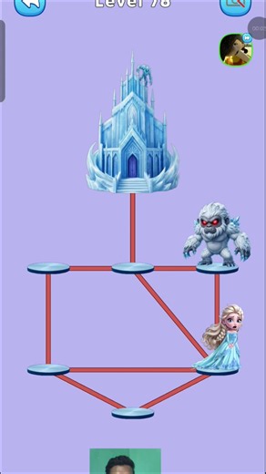 99% People Fail Level 78! 🥶 Elsa vs Ice 🧛 Monster ! #elsa #monster #viral #bhishmagaming #dimag #yt