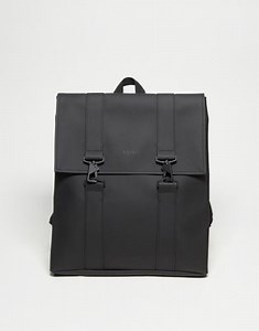 Rains 13300 MSN unisex waterproof large backpack in black | ASOS
