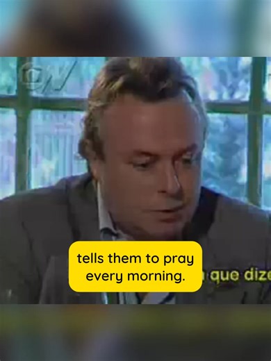 Pt. 2 -- Men would attempt to own women even without religion. | Christopher Hitchens