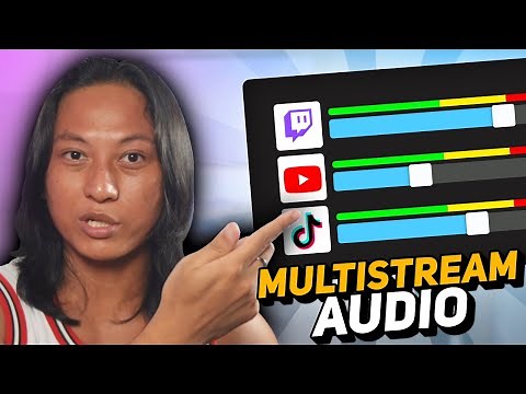 Multistream With SEPARATE Audio In OBS | Twitch & YouTube
