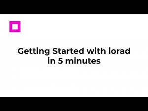 Getting Started with iorad