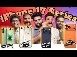 🔥சிறப்பான தரமான சம்பவம்⚡️iPhone 17 Series 🍎 TechSuperStar ⭐️