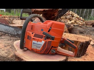 Husqvarna 395XP Bucking Hard!