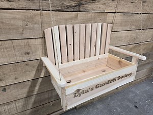Porch Swing Planter Box Build Plans: Fence Picket Woodworking (digital Download) - Etsy