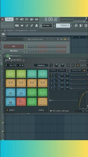 FL Studio 25: Creating drum fills with FPC #flstudio