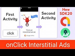How To Implement Admob Interstitial Ads Android Studio | On Button Click Show Interstitial Ads