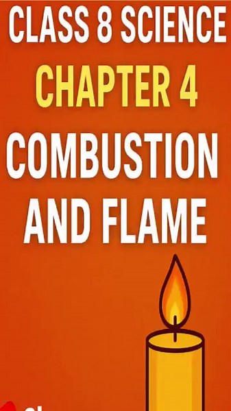 "Combustion and Flame Notes 🔥 | Class 8 Science Chapter 4 Explained in 60 Sec"#shortvideo