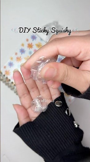DIY Cute Mini Air Squishy 🫧 #diy #cutediy #diysquishy #diyfidgets #crafts #craft #craftopia