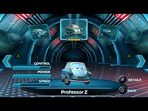 Cars 2 PSP - Professor Z Gameplay (PPSSPP)