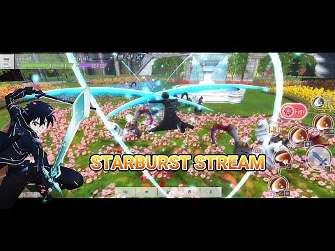 Sword Art Online : Integral Factor - Starburst Stream Kirito