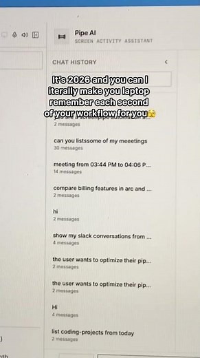 your sign to try Screenpipe #aiforbusiness #screenpipe #aiforfounders #aiformeetings #appforbusiness