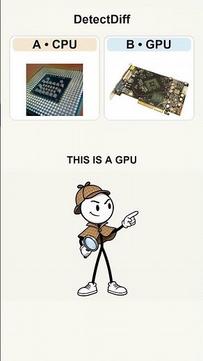 CPU vs GPU — what’s the difference? 💻⚡