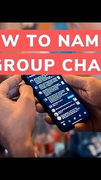 iOS 15 - How to Name a Group Chat
