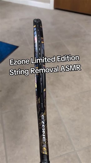 YourTennisBud on Instagram: "ASMR string removal! This is the limited edition Naomi Osaka Ezone 100. Probably my favorite racquet cosmetic from Yonex. So good! #tennis #asmr #satisfying #satisfyingvideo #yonex #naomiosaka #tennisplayer"