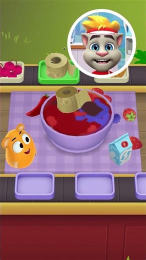 Somebody's gotta help me! Are you up for it? 😜 #MyTalkingTom2 #TalkingTom #cookingchallenge
