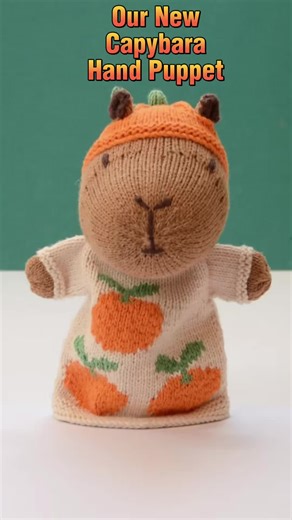 Adorable Capybara Hand Puppet for Endless Fun