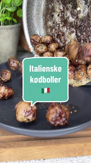 Opskrift på lækre italienske kødboller