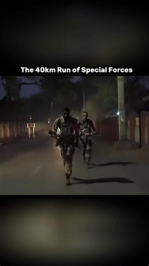 The 40km Run of Special Forces 🥶|| #shorts #military #viralshorts