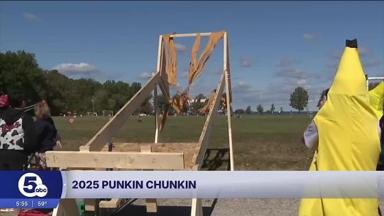 Check out Bay Village's Punkin Chunkin