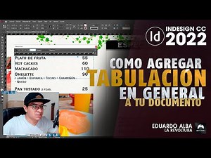 Cómo agregar tabulaciones en general | 🚧Adobe InDesign CC 2022