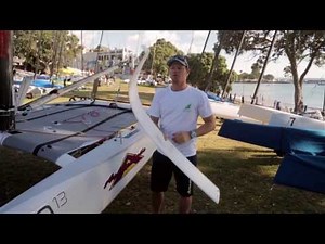 2014 A-Class Worlds - Nathan Outteridge Explains Foiling A-Class