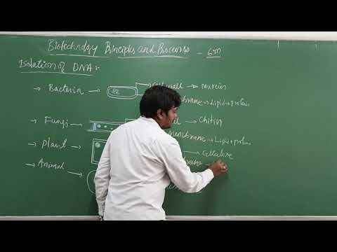 06. ISOLATION OF DNA & STEPS IN rDNA TECHNOLOGY